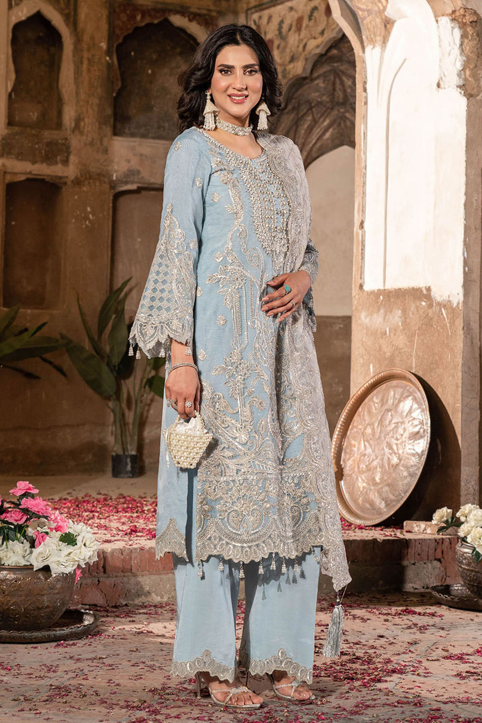 Imrozia Premium | Tehwar Premium | IP-147 ANCHAL - Official Imrozia Premium stockist in UK - Sakeena London