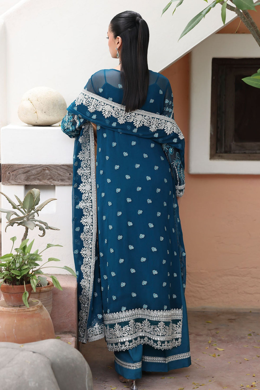 Imrozia Premium I Saiyara Formals I I-232 AZURA - Official Imrozia Premium stockist in UK - Sakeena London