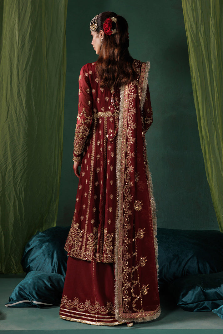 Saad Shaikh | Panache Luxury Chiffon 25 | D-02 - Official Saad Shaikh stockist in UK - Sakeena London