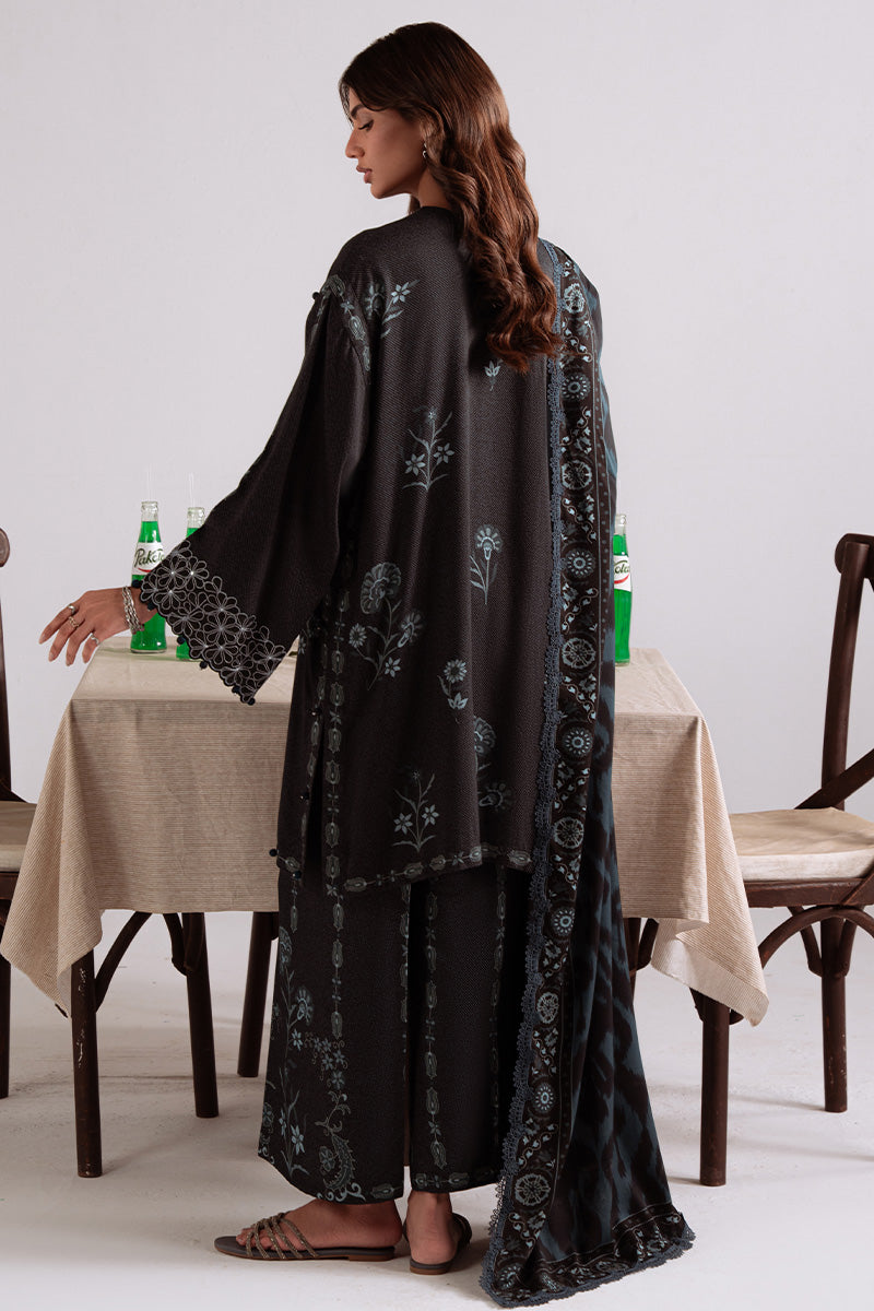 Cross Stitch | Khaddar Linen 25 | SHADOW TEAL - Official Cross Stitch stockist in UK - Sakeena London