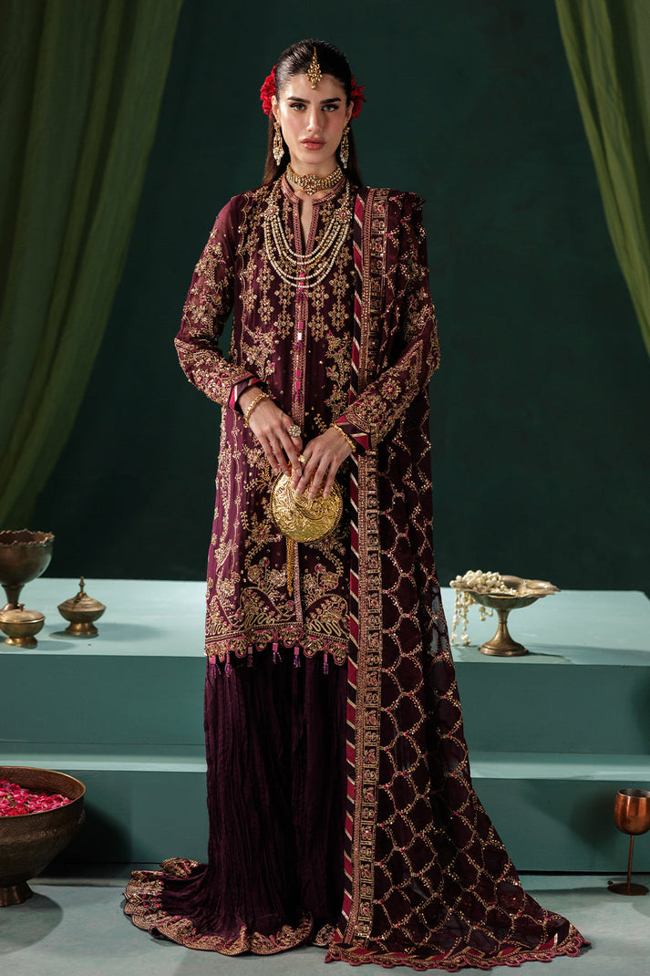 Saad Shaikh | Panache Luxury Chiffon 25 | D-06 - Official Saad Shaikh stockist in UK - Sakeena London