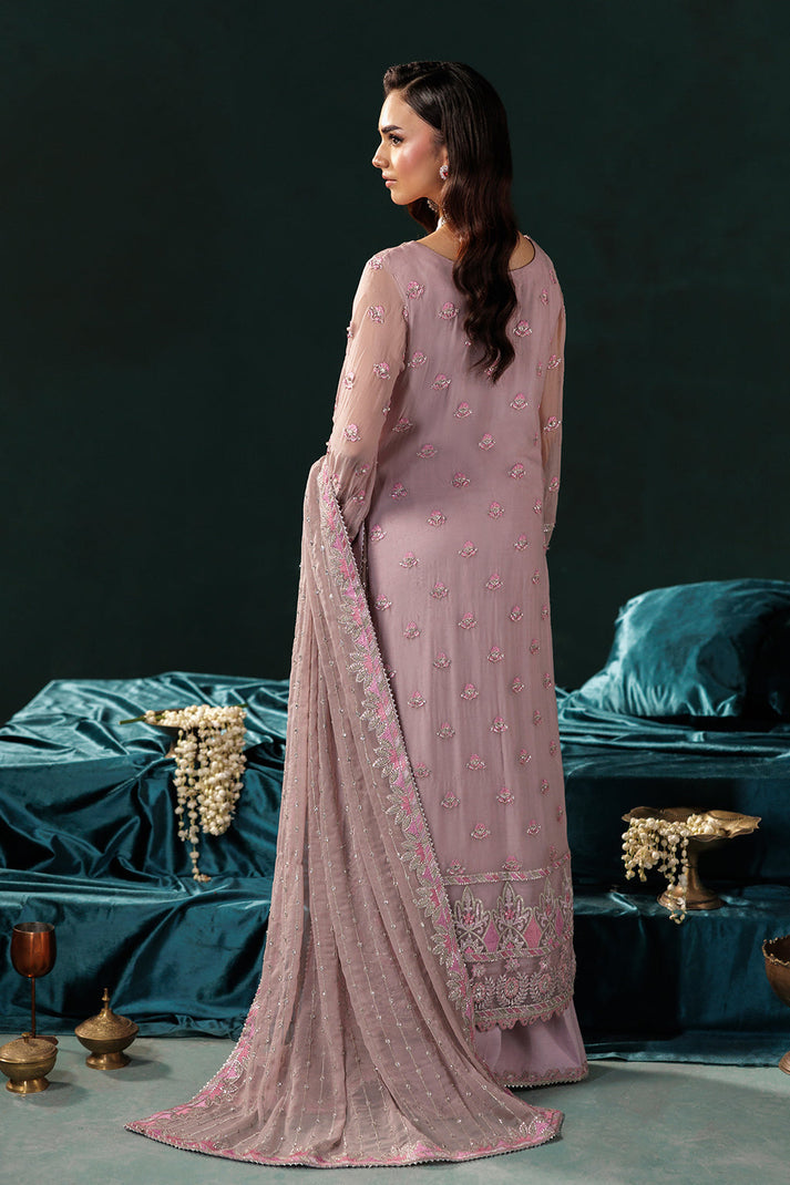 Saad Shaikh | Panache Luxury Chiffon 25 | D-07 - Official Saad Shaikh stockist in UK - Sakeena London