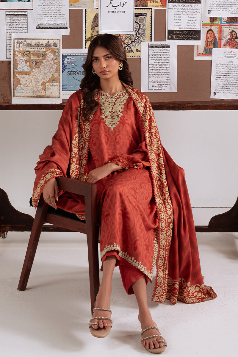 Cross Stitch | Khaddar Linen 25 | RUSTIC AURA - Official Cross Stitch stockist in UK - Sakeena London