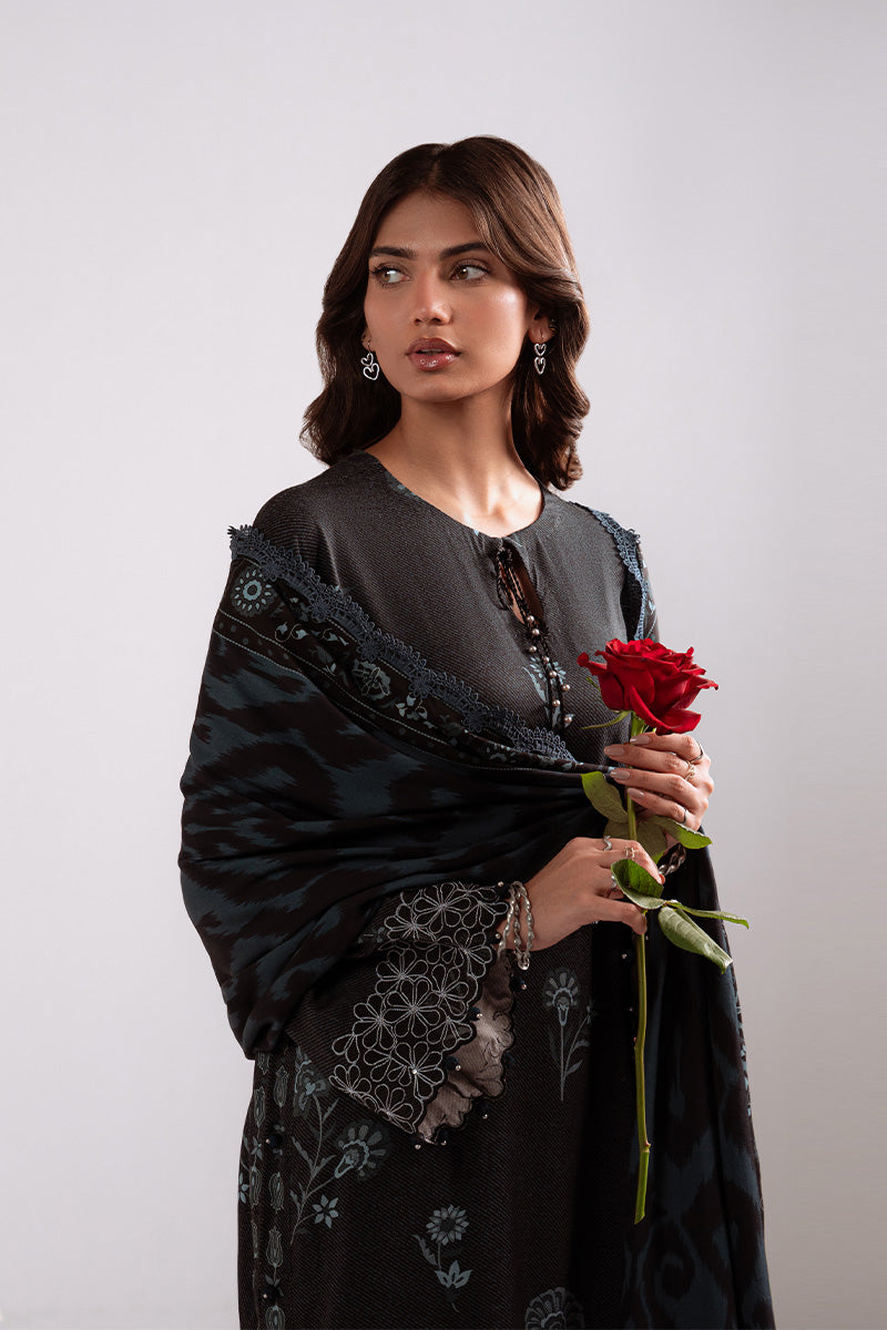 Cross Stitch | Khaddar Linen 25 | SHADOW TEAL - Official Cross Stitch stockist in UK - Sakeena London