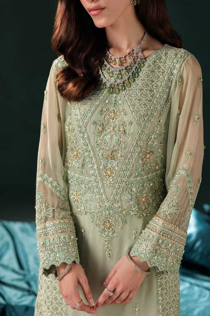 Saad Shaikh | Panache Luxury Chiffon 25 | D-09 - Official Saad Shaikh stockist in UK - Sakeena London