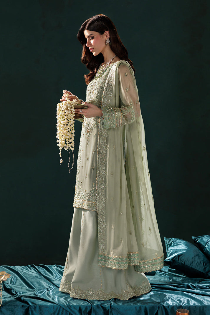 Saad Shaikh | Panache Luxury Chiffon 25 | D-09 - Official Saad Shaikh stockist in UK - Sakeena London