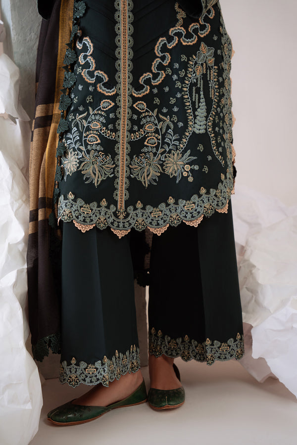 Aabyaan | Miraal Signature Embroidered Viscose 25 | ARVA (AV-01) - Official Aabyaan stockist in UK - Sakeena London