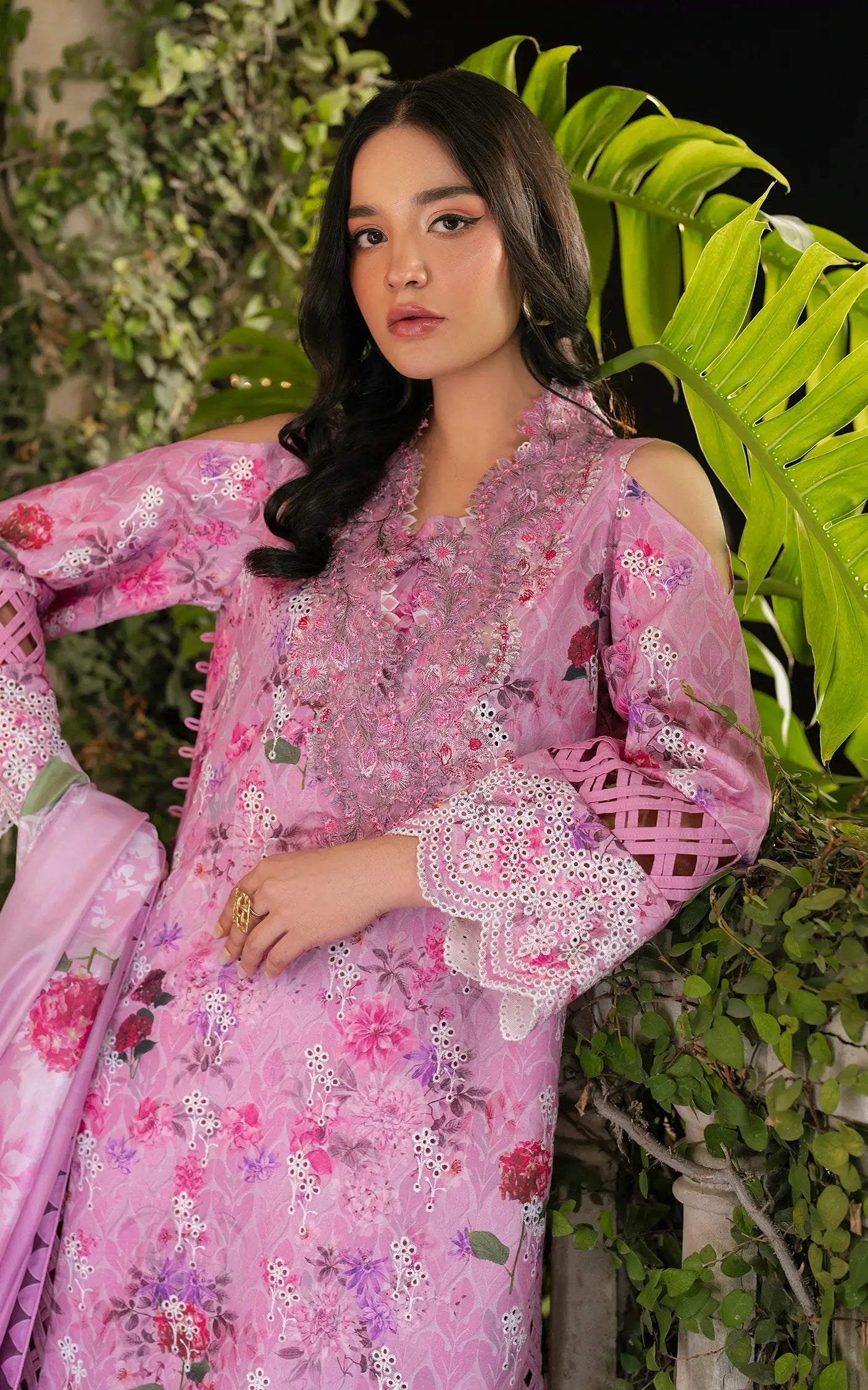 Asifa and Nabeel | Gulkari Summer 25 | Dawn Petals (GKL-10) - Official Asifa and Nabeel stockist in UK - Sakeena London