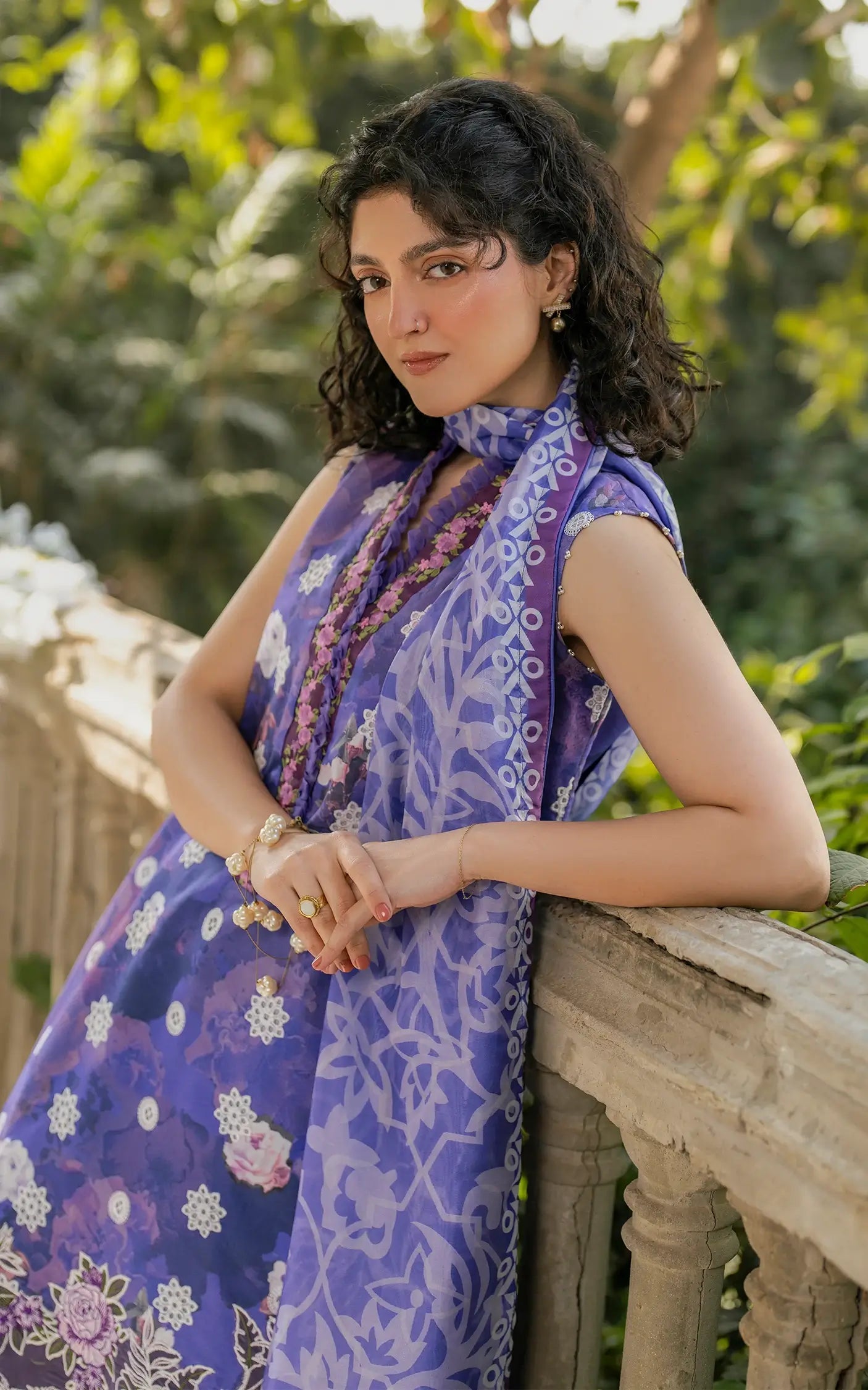 Asifa and Nabeel | Gulkari Summer 25 | Ophelia (GKL-11) - Official Asifa and Nabeel stockist in UK - Sakeena London