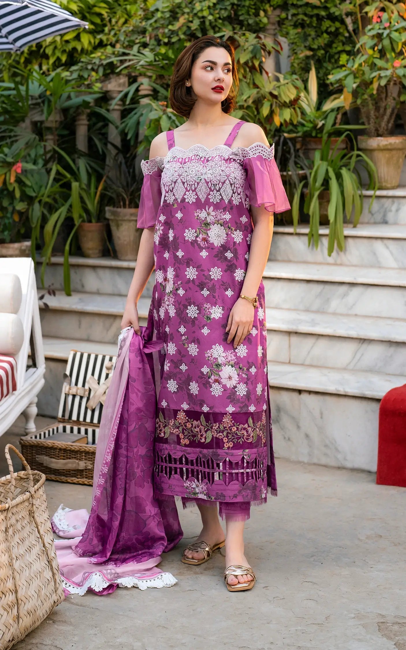 Asifa and Nabeel | Gulkari Summer 25 | Aura (GKL-12) - Official Asifa and Nabeel stockist in UK - Sakeena London