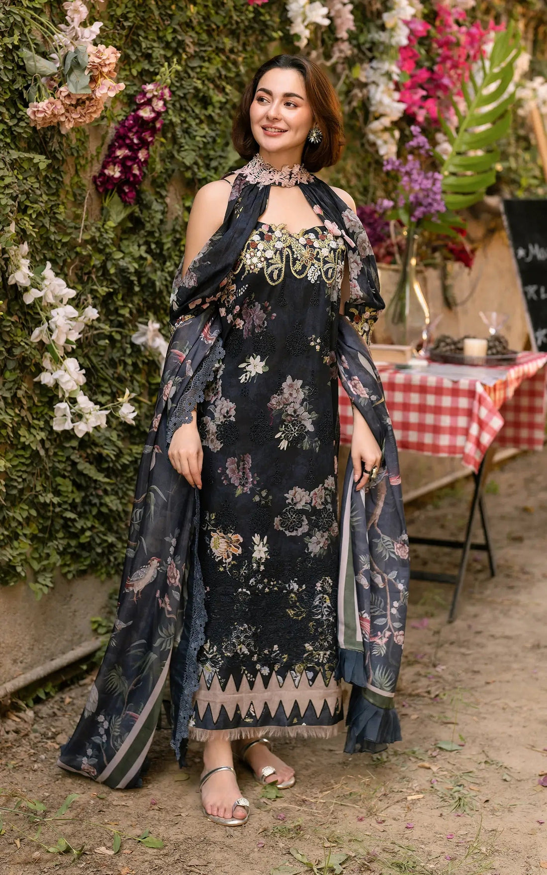 Asifa and Nabeel | Gulkari Summer 25 | Meadow Breeze (GKL-02) - Official Asifa and Nabeel stockist in UK - Sakeena London