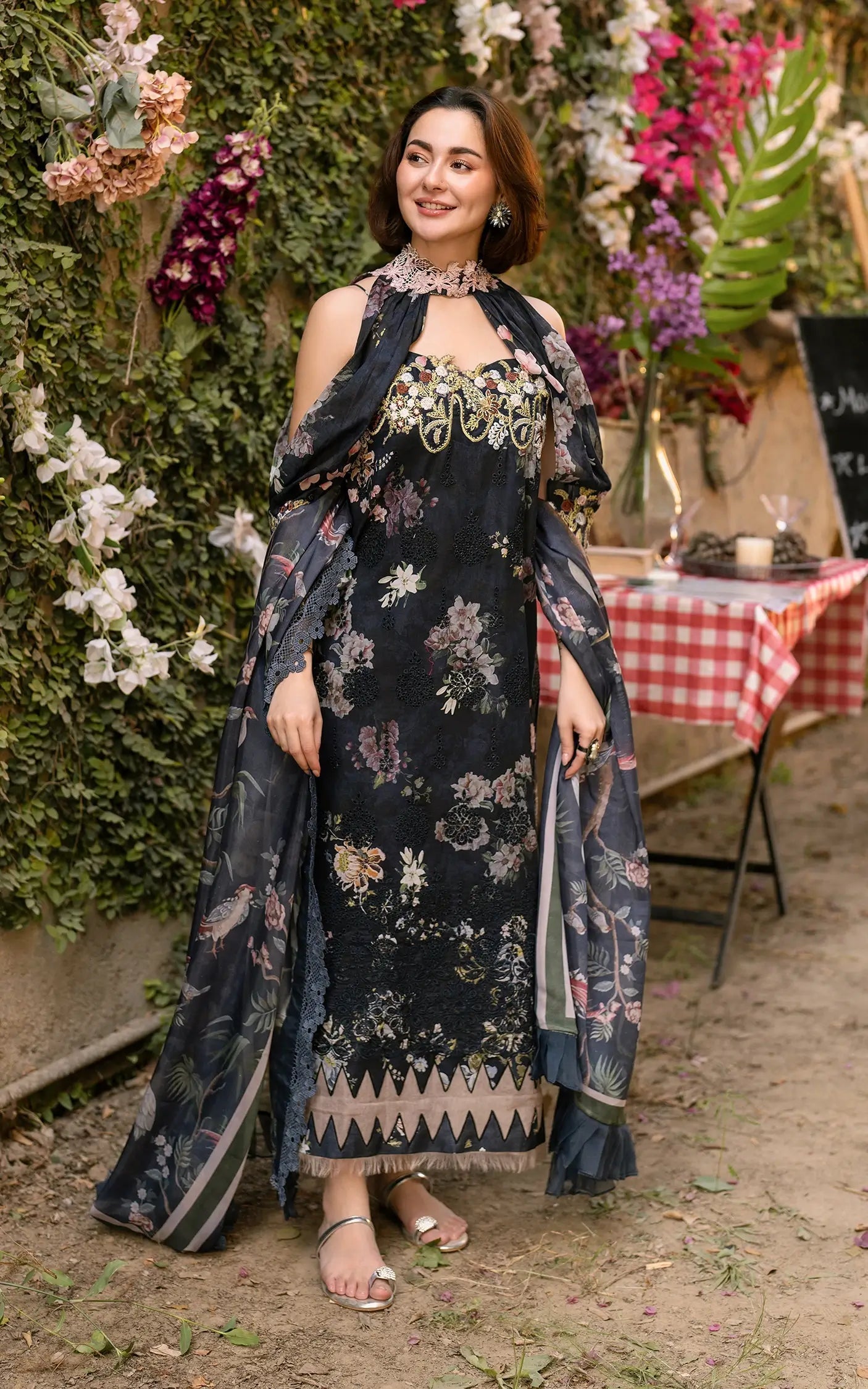 Asifa and Nabeel | Gulkari Summer 25 | Meadow Breeze (GKL-02) - Official Asifa and Nabeel stockist in UK - Sakeena London