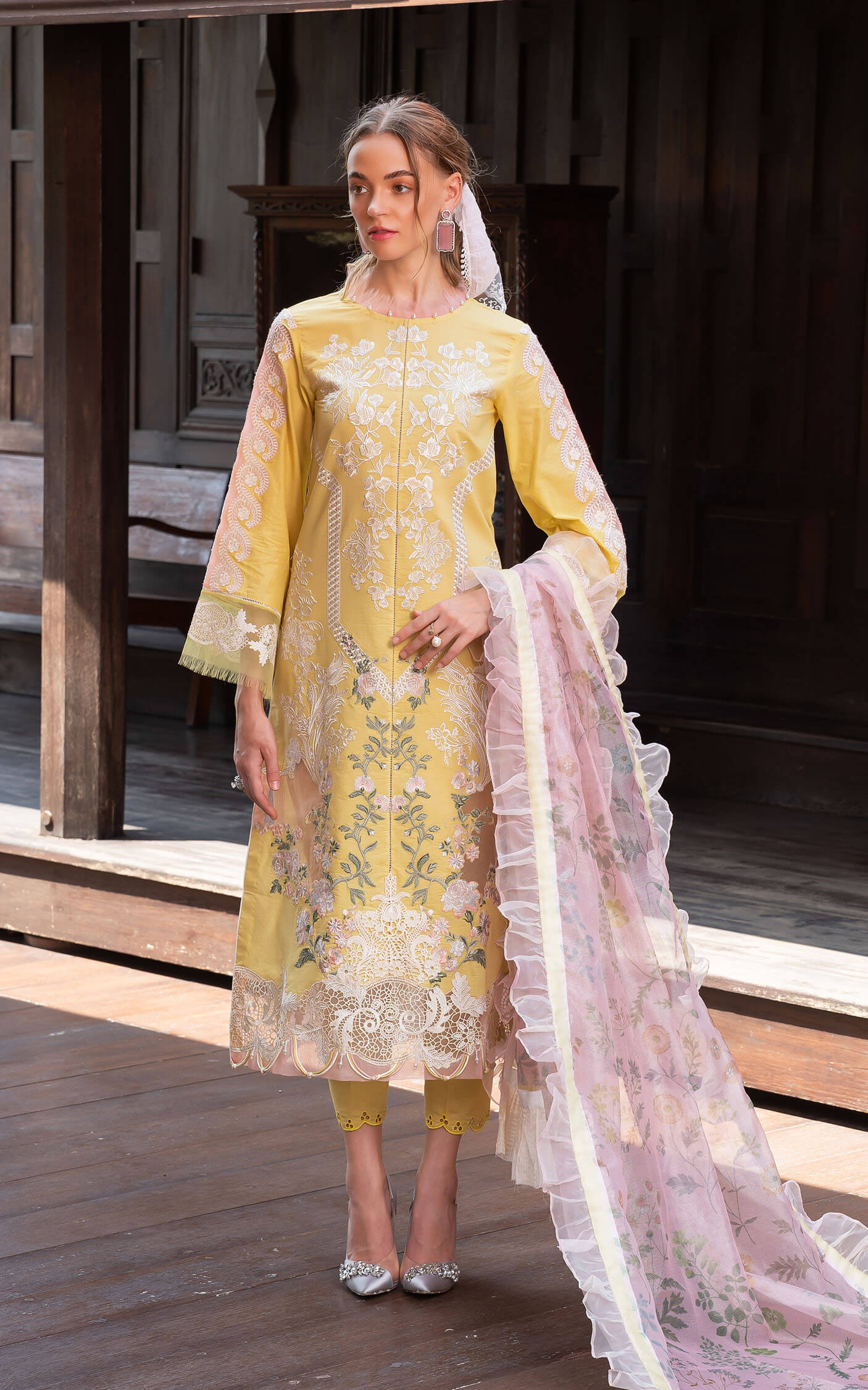 Asifa and Nabeel | Rosemary Ruffles 24 | Essence - Official Asifa and Nabeel stockist in UK - Sakeena London