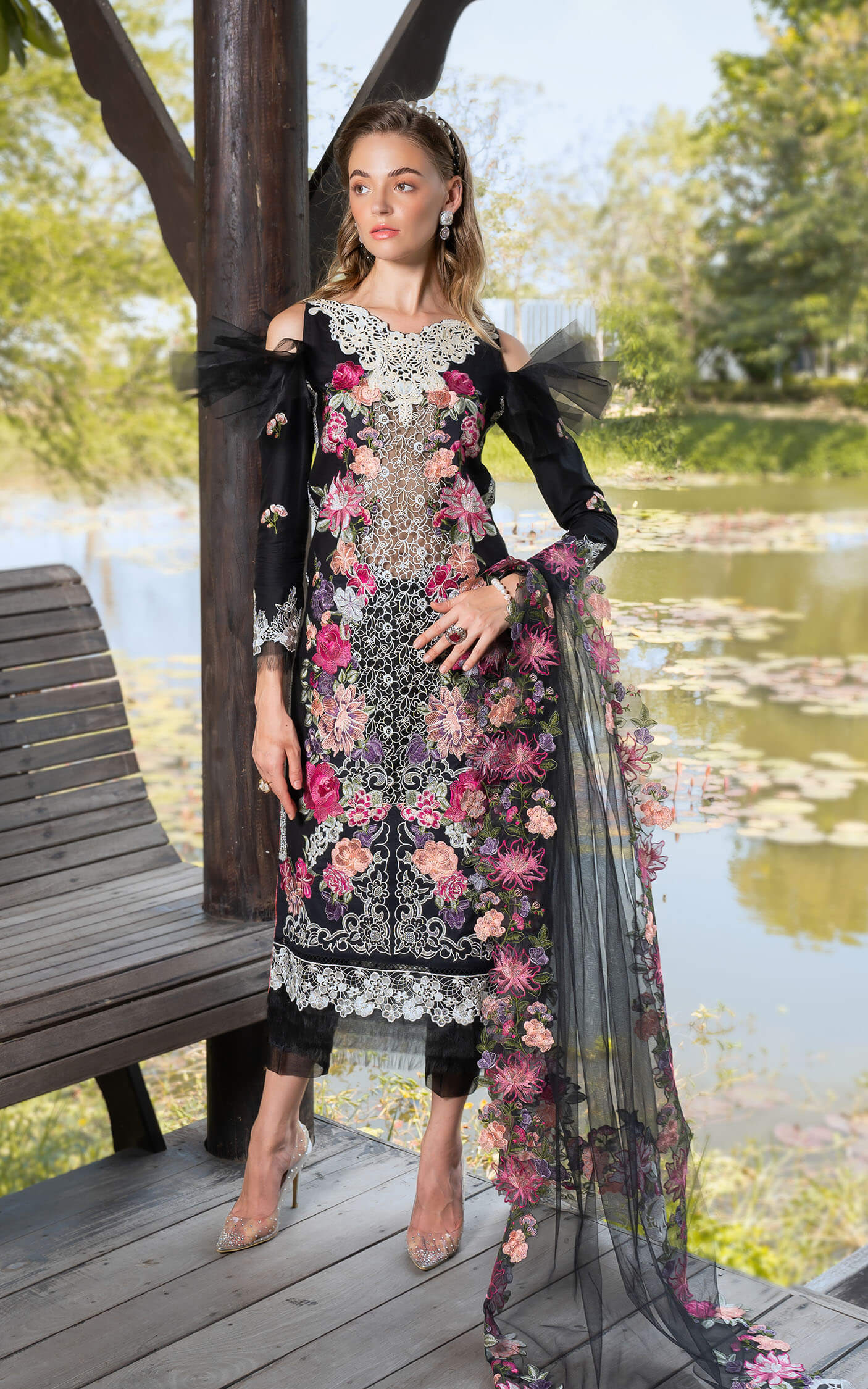 Asifa and Nabeel | Rosemary Ruffles 24 | Euphoria - Official Asifa and Nabeel stockist in UK - Sakeena London
