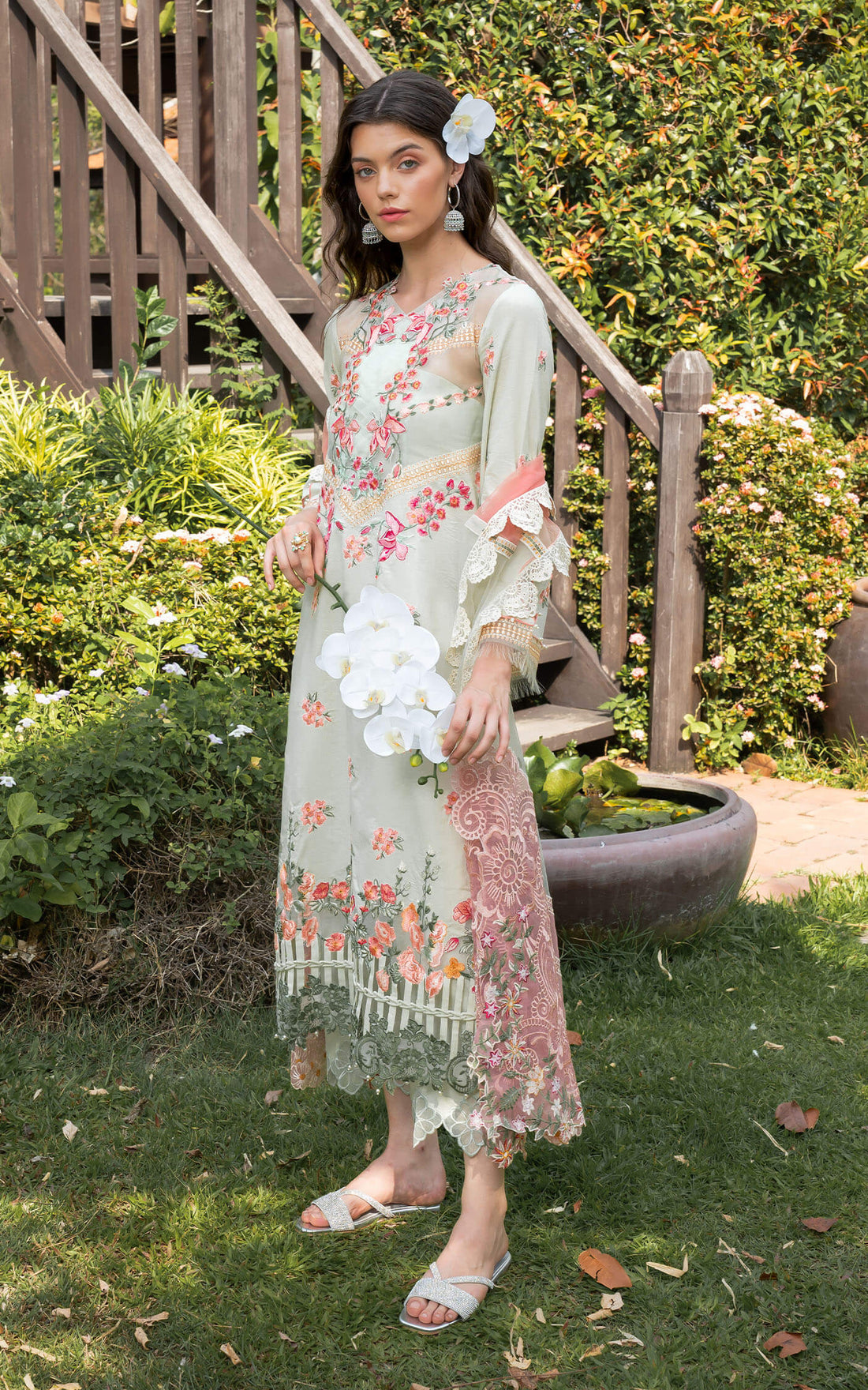 Asifa and Nabeel | Rosemary Ruffles 24 | Serene - Official Asifa and Nabeel stockist in UK - Sakeena London