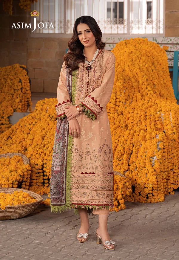 Asim Jofa | Aira Summer Prints | AJAR-31 - Official Asim Jofa stockist in UK - Sakeena London