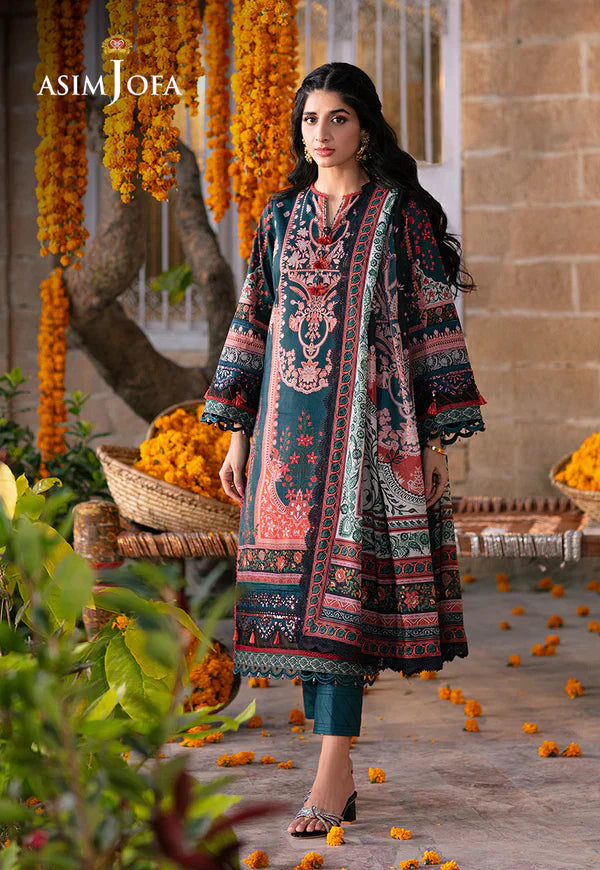 Asim Jofa | Aira Summer Prints | AJAR-13 - Official Asim Jofa stockist in UK - Sakeena London