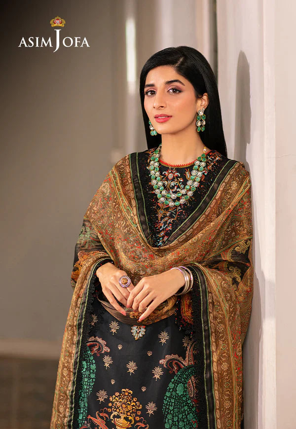 Asim Jofa | Aira Summer Prints | AJAR-18 - Official Asim Jofa stockist in UK - Sakeena London