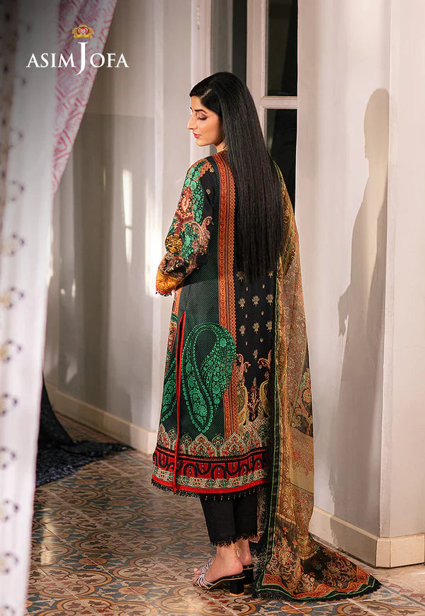 Asim Jofa | Aira Summer Prints | AJAR-18 - Official Asim Jofa stockist in UK - Sakeena London