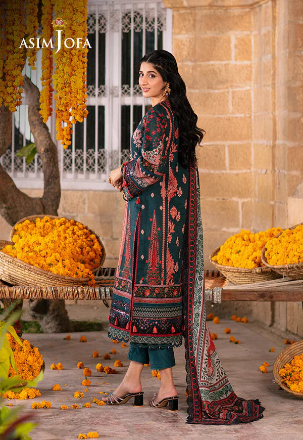 Asim Jofa | Aira Summer Prints | AJAR-13 - Official Asim Jofa stockist in UK - Sakeena London