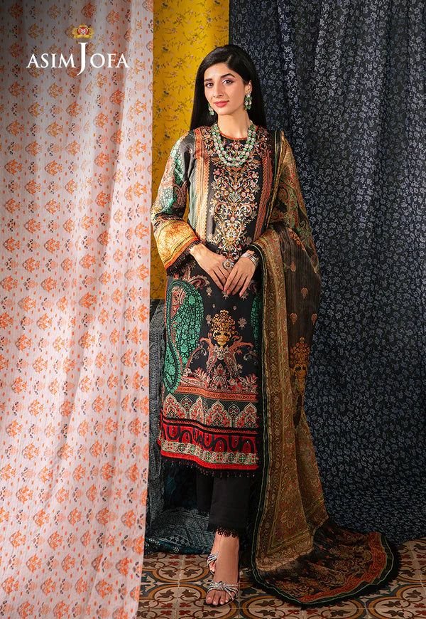 Asim Jofa | Aira Summer Prints | AJAR-18 - Official Asim Jofa stockist in UK - Sakeena London