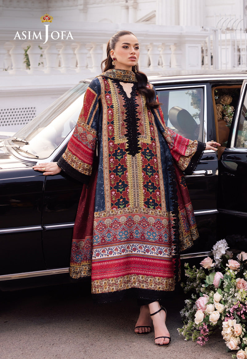 Asim Jofa | Charmuse Silk | AJRS-05 - Official Asim Jofa stockist in UK - Sakeena London