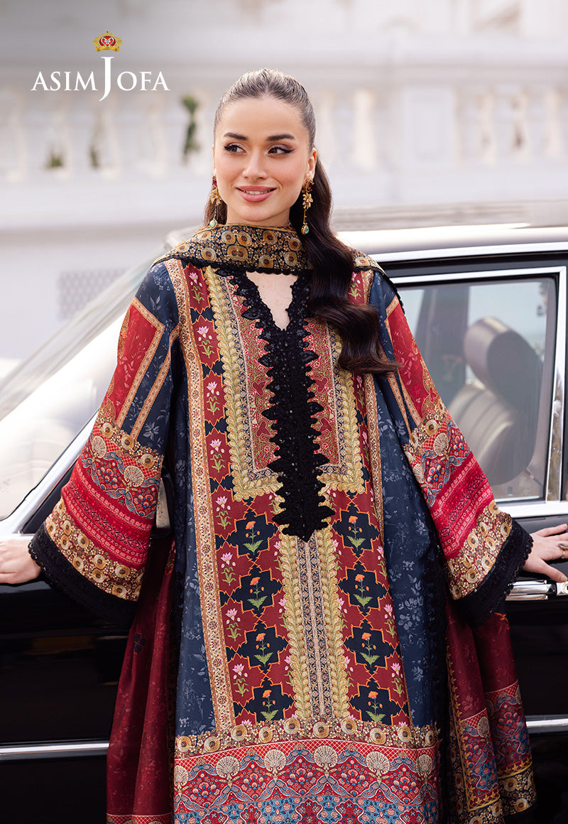 Asim Jofa | Charmuse Silk | AJRS-05 - Official Asim Jofa stockist in UK - Sakeena London