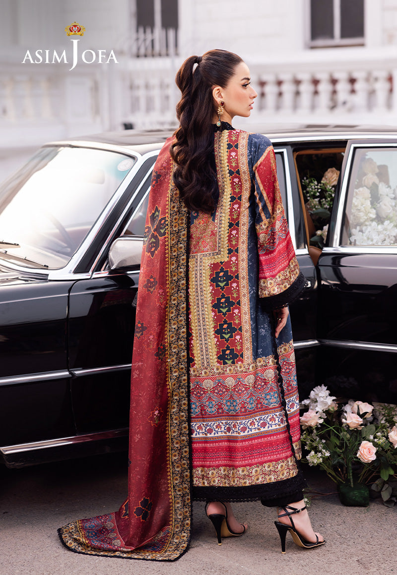 Asim Jofa | Charmuse Silk | AJRS-05 - Official Asim Jofa stockist in UK - Sakeena London