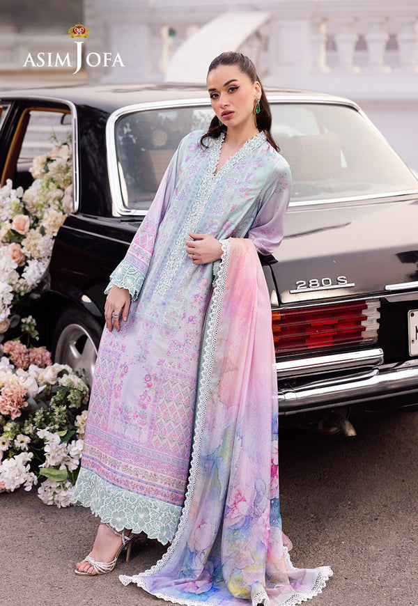 Asim Jofa | Charmuse Silk | AJRS-07 - Official Asim Jofa stockist in UK - Sakeena London