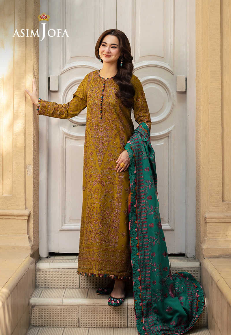 Asim Jofa | Pashmina Shawl 24 | AJKI-04 - Official Asim Jofa stockist in UK - Sakeena London