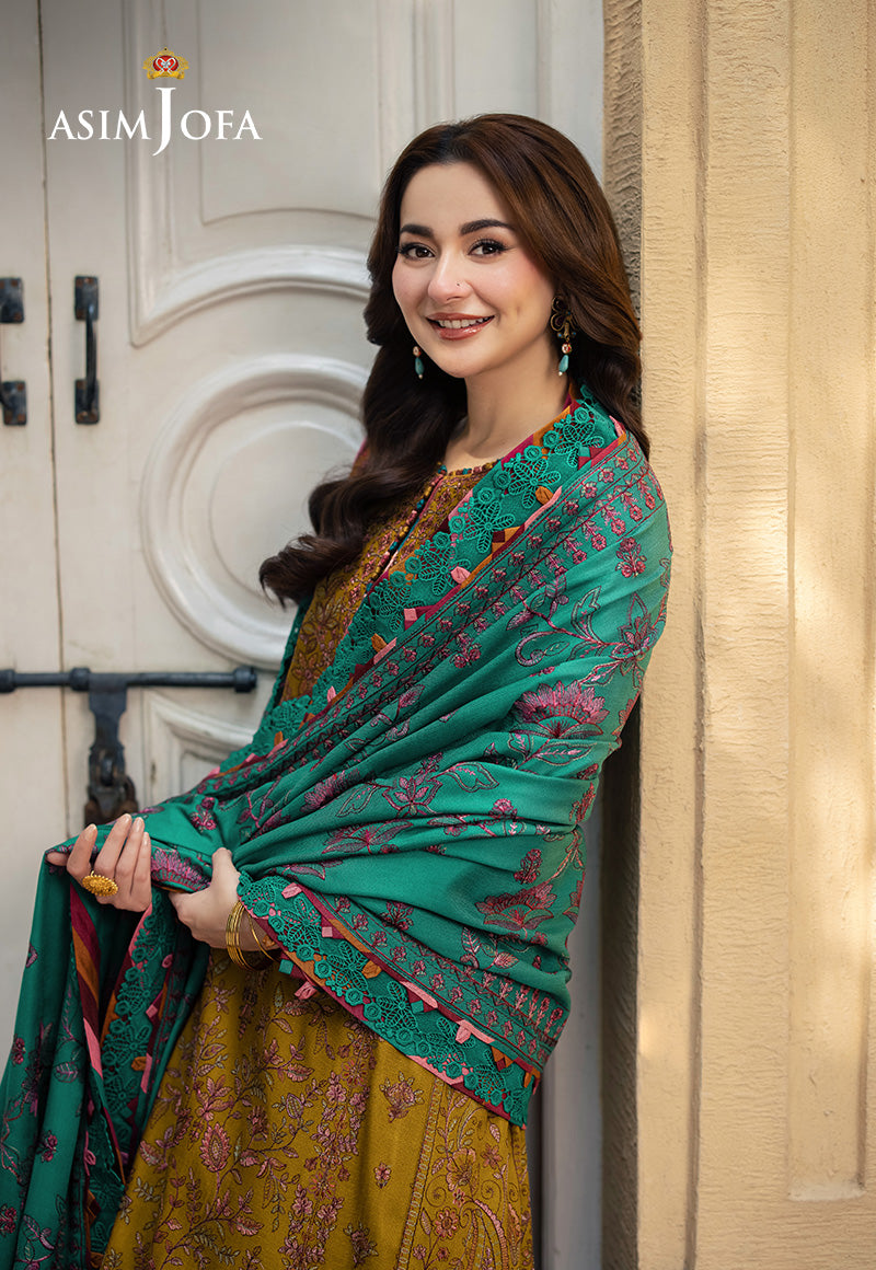Asim Jofa | Pashmina Shawl 24 | AJKI-04 - Official Asim Jofa stockist in UK - Sakeena London