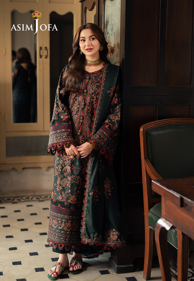 Asim Jofa | Pashmina Shawl 24 | AJKI-01 - Official Asim Jofa stockist in UK - Sakeena London