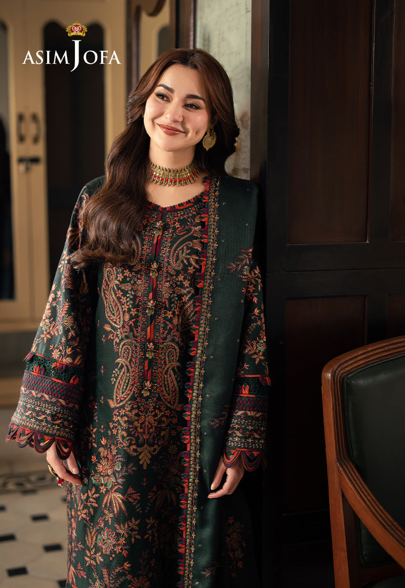 Asim Jofa | Pashmina Shawl 24 | AJKI-01 - Official Asim Jofa stockist in UK - Sakeena London