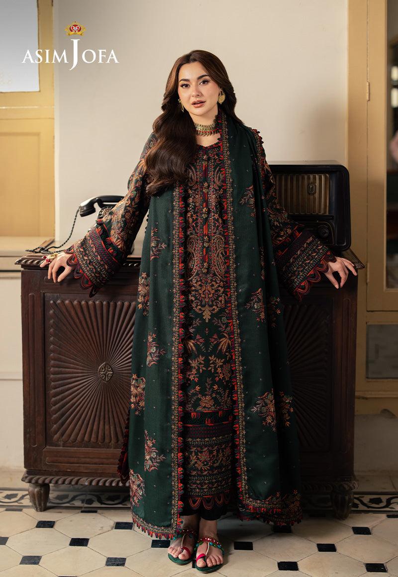 Asim Jofa | Pashmina Shawl 24 | AJKI-01 - Official Asim Jofa stockist in UK - Sakeena London