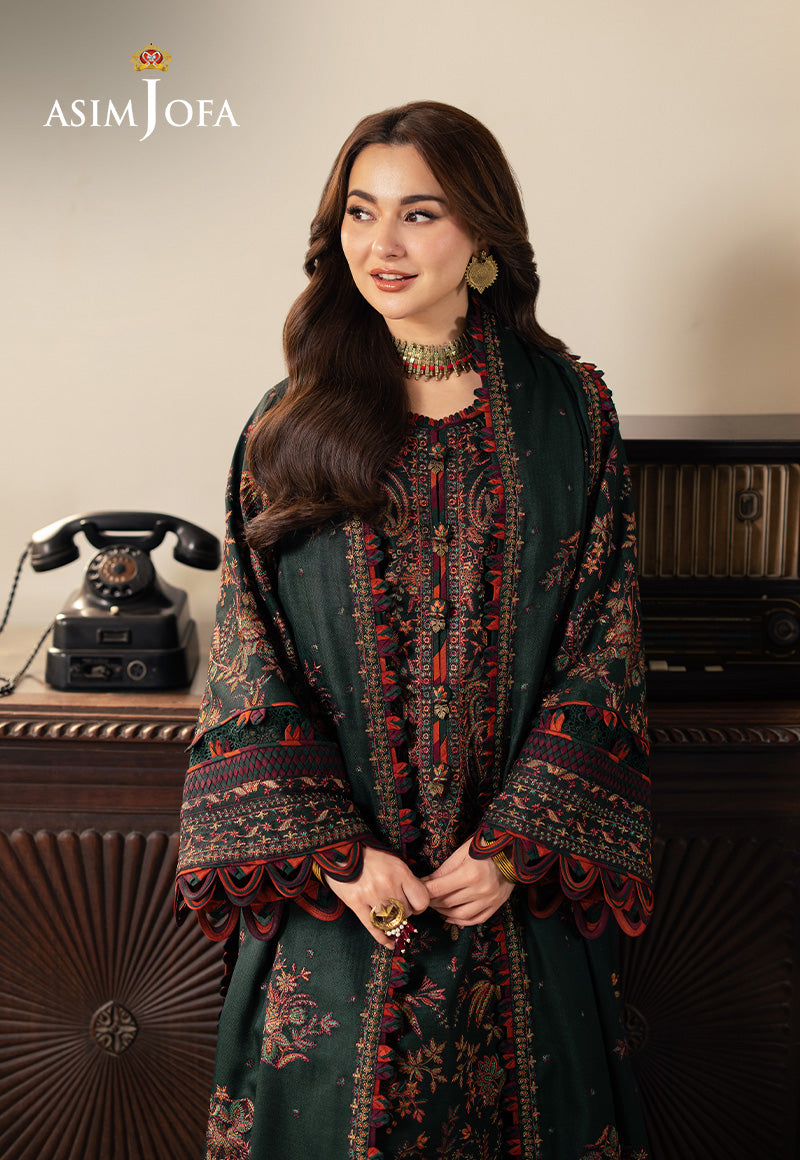 Asim Jofa | Pashmina Shawl 24 | AJKI-01 - Official Asim Jofa stockist in UK - Sakeena London