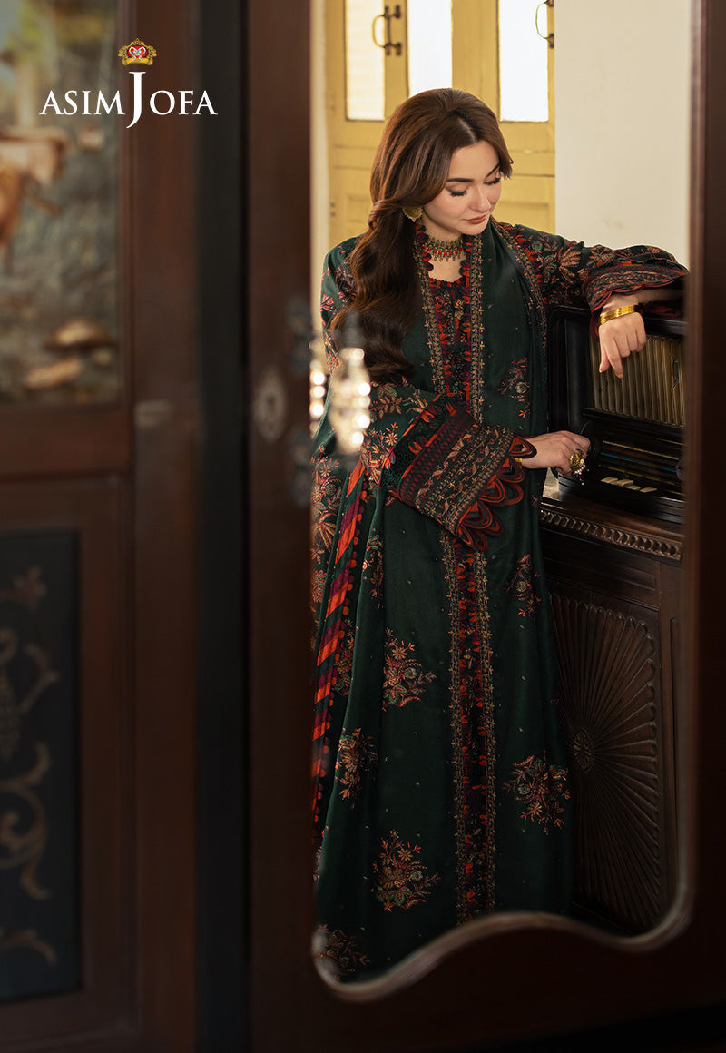 Asim Jofa | Pashmina Shawl 24 | AJKI-01 - Official Asim Jofa stockist in UK - Sakeena London