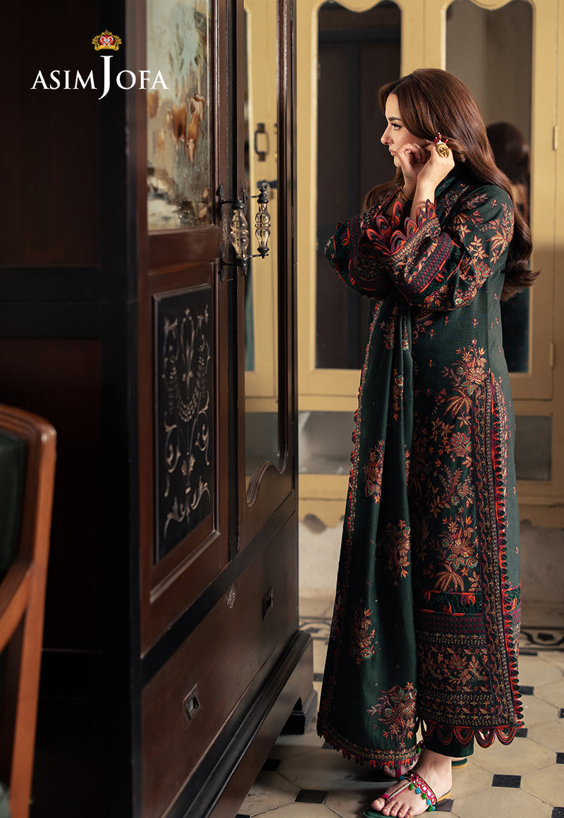 Asim Jofa | Pashmina Shawl 24 | AJKI-01 - Official Asim Jofa stockist in UK - Sakeena London