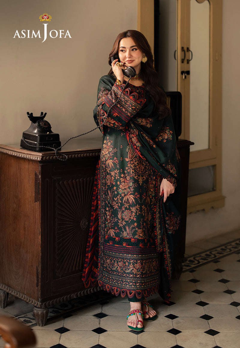 Asim Jofa | Pashmina Shawl 24 | AJKI-01 - Official Asim Jofa stockist in UK - Sakeena London