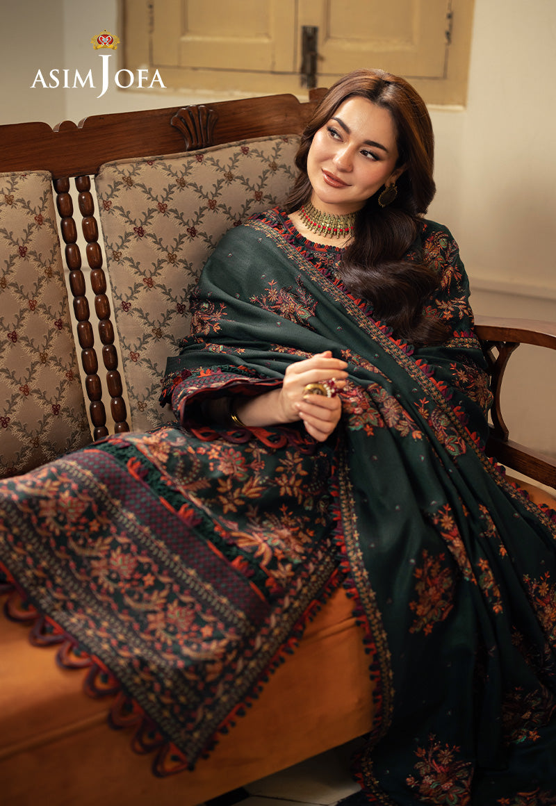 Asim Jofa | Pashmina Shawl 24 | AJKI-01 - Official Asim Jofa stockist in UK - Sakeena London