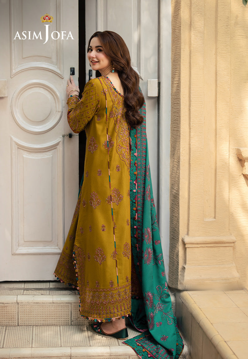 Asim Jofa | Pashmina Shawl 24 | AJKI-04 - Official Asim Jofa stockist in UK - Sakeena London