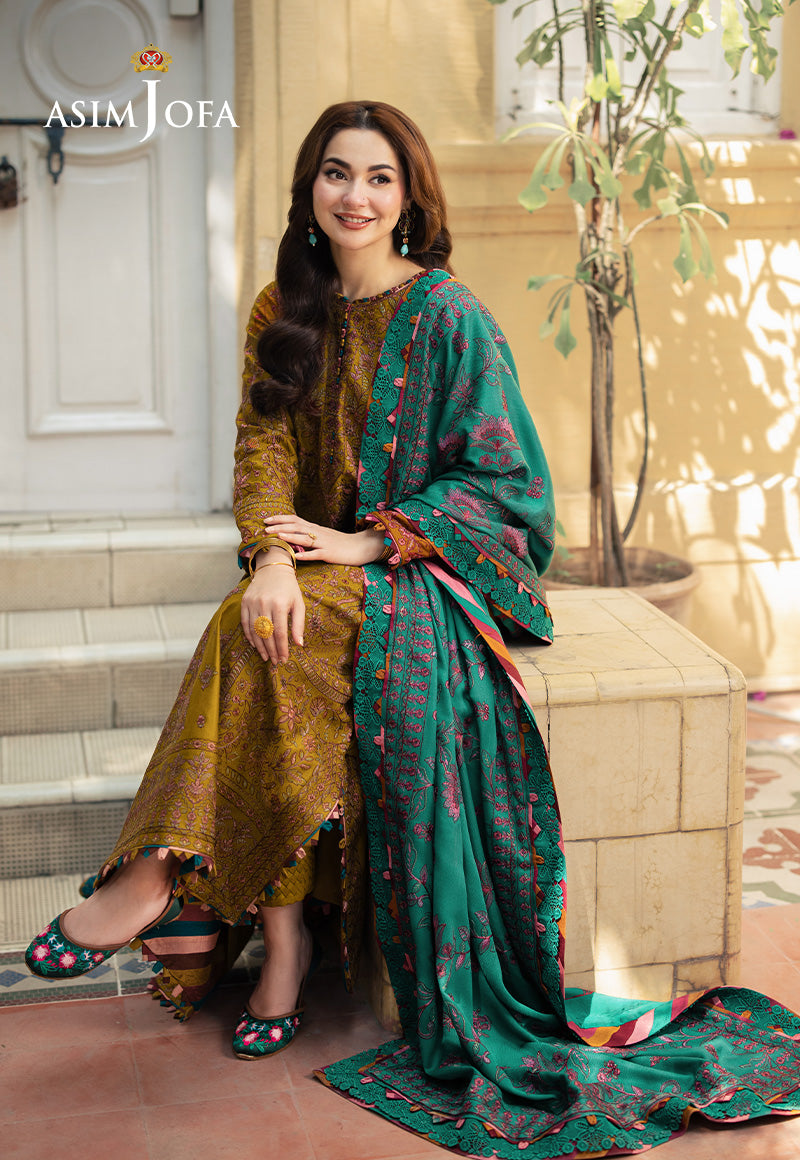 Asim Jofa | Pashmina Shawl 24 | AJKI-04 - Official Asim Jofa stockist in UK - Sakeena London