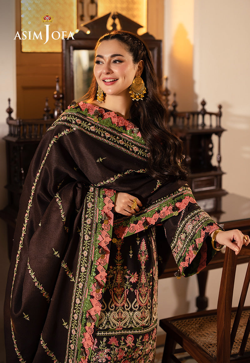 Asim Jofa | Pashmina Shawl 24 | AJKI-09 - Official Asim Jofa stockist in UK - Sakeena London