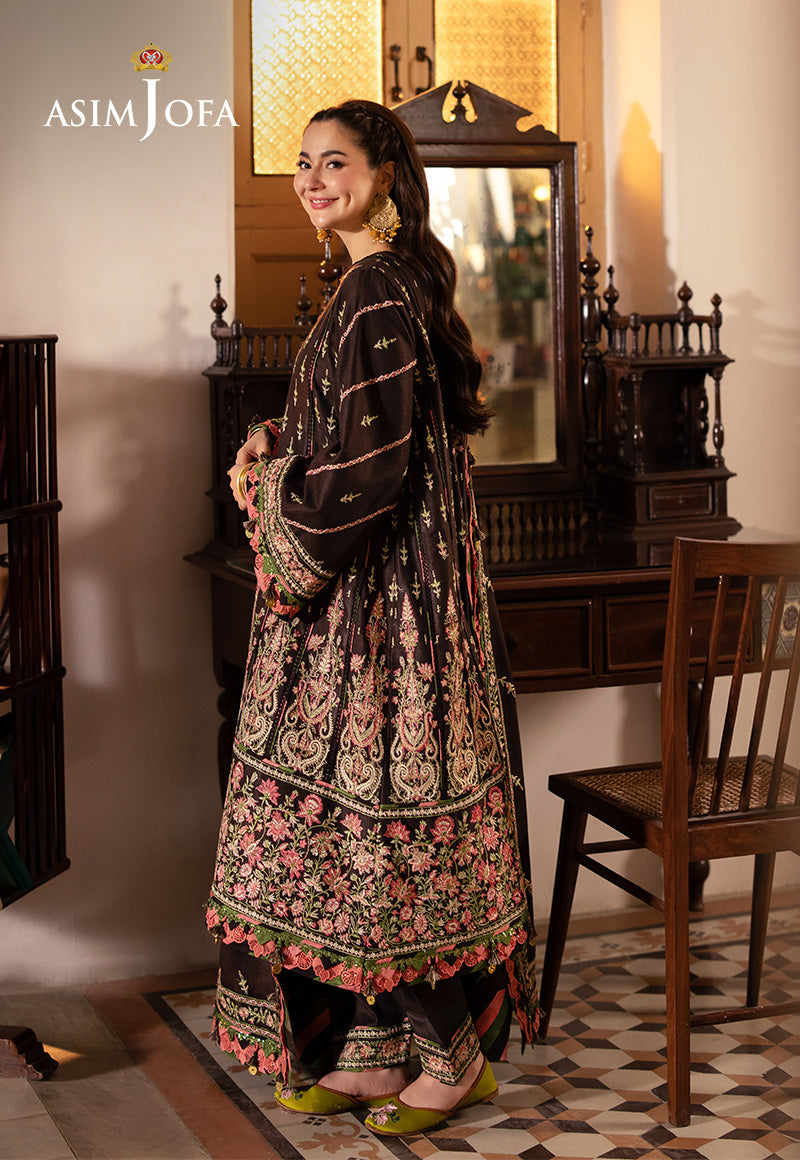 Asim Jofa | Pashmina Shawl 24 | AJKI-09 - Official Asim Jofa stockist in UK - Sakeena London
