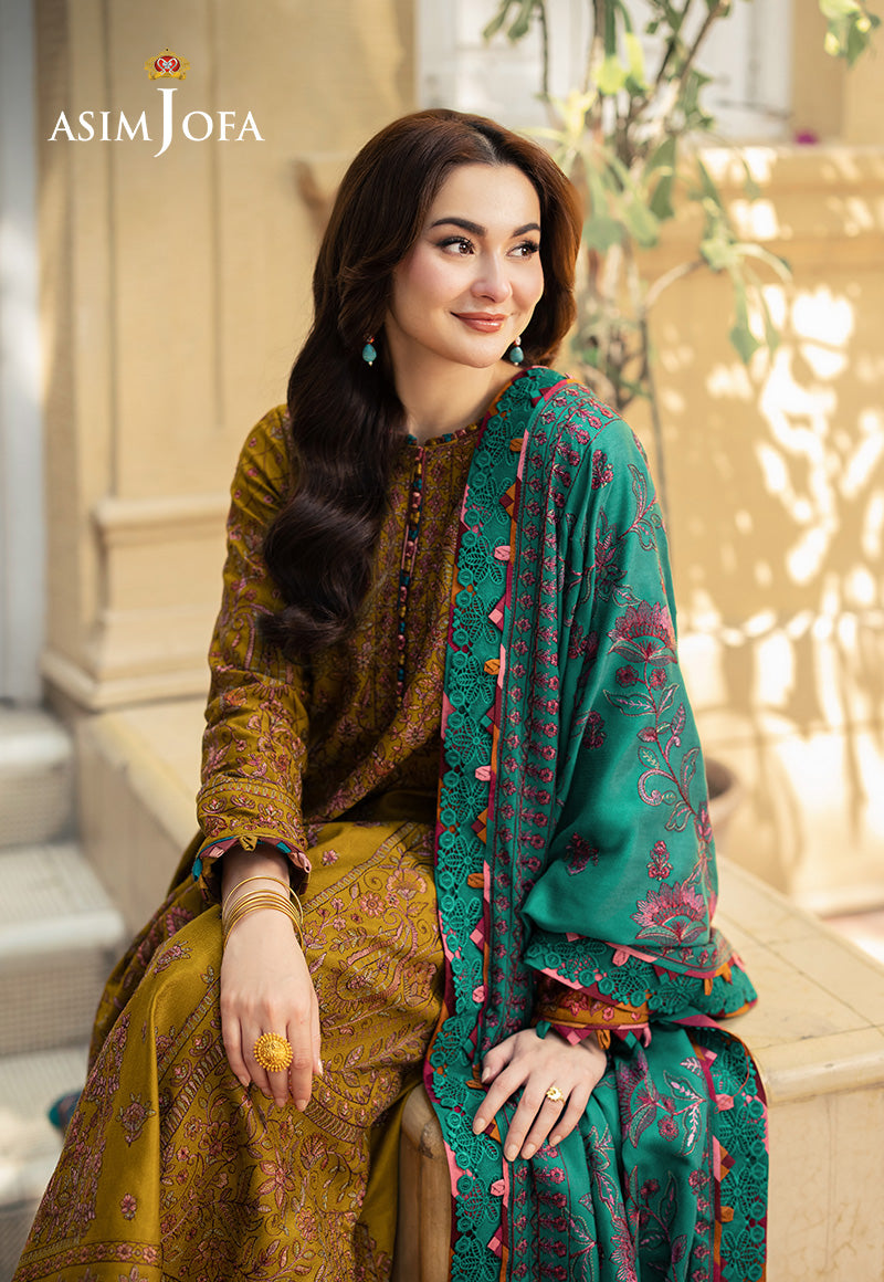 Asim Jofa | Pashmina Shawl 24 | AJKI-04 - Official Asim Jofa stockist in UK - Sakeena London