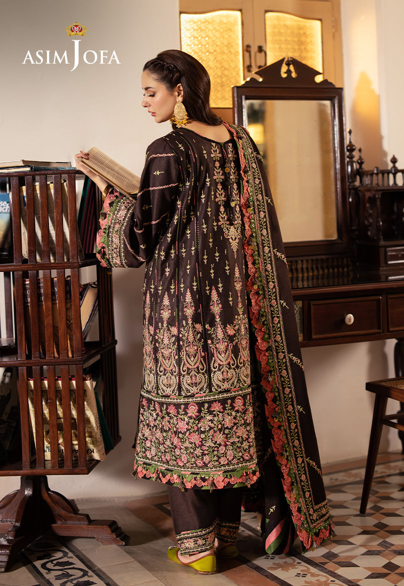 Asim Jofa | Pashmina Shawl 24 | AJKI-09 - Official Asim Jofa stockist in UK - Sakeena London