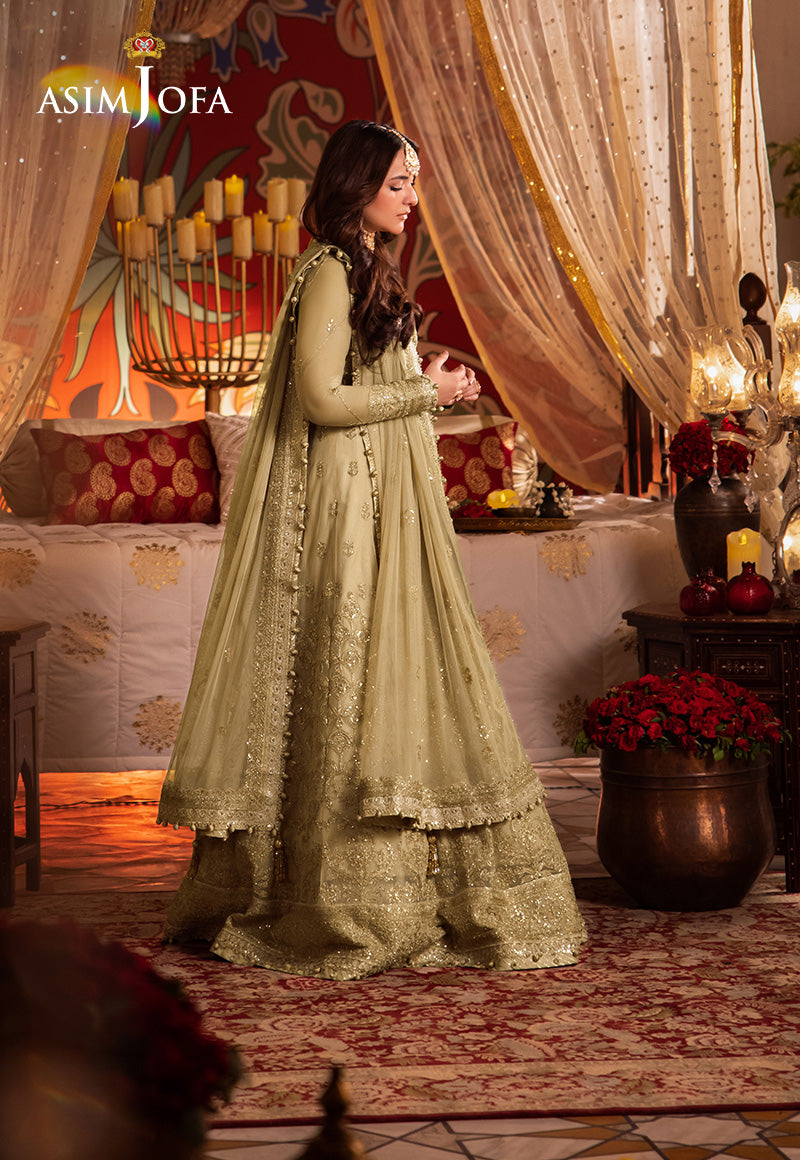 Asim Jofa | Vasl Wedding Formals | AJCR-08 - Official Asim Jofa stockist in UK - Sakeena London