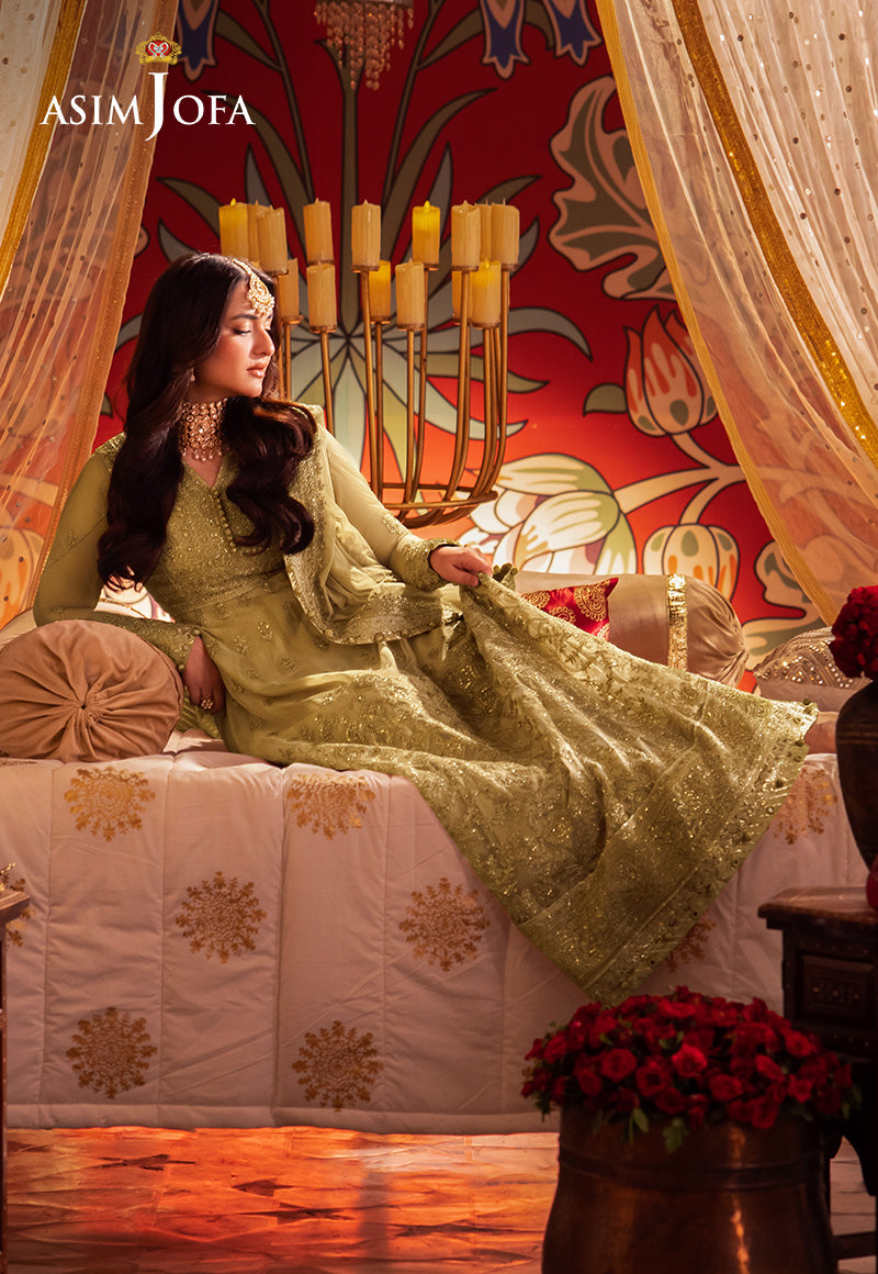 Asim Jofa | Vasl Wedding Formals | AJCR-08 - Official Asim Jofa stockist in UK - Sakeena London