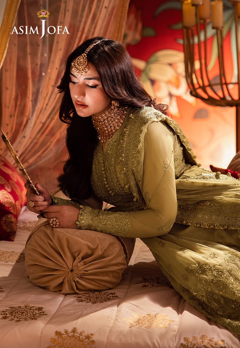 Asim Jofa | Vasl Wedding Formals | AJCR-08 - Official Asim Jofa stockist in UK - Sakeena London