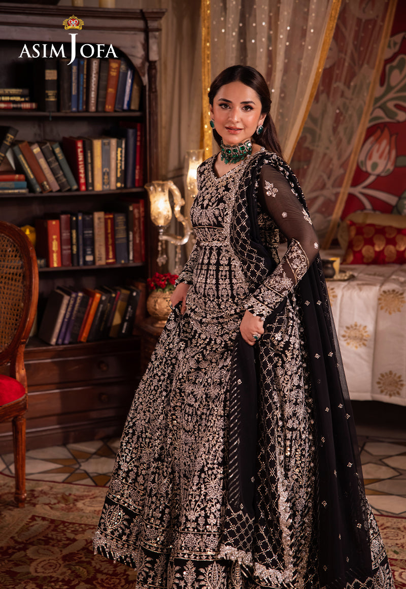 Asim Jofa | Vasl Wedding Formals | AJCR-02 - Official Asim Jofa stockist in UK - Sakeena London
