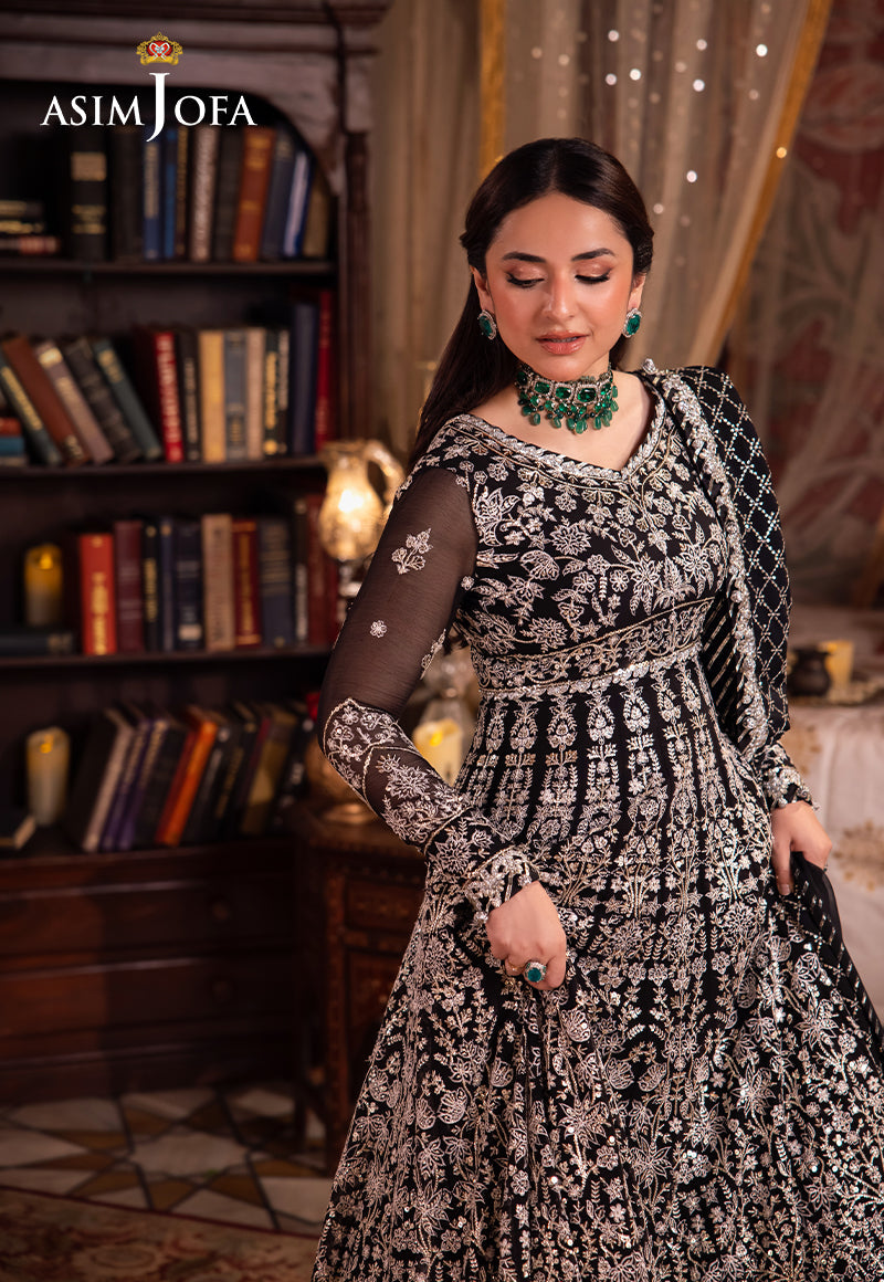 Asim Jofa | Vasl Wedding Formals | AJCR-02 - Official Asim Jofa stockist in UK - Sakeena London